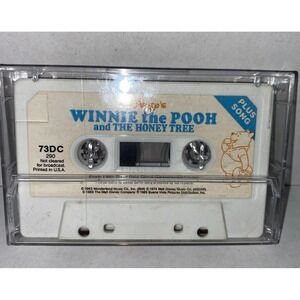 Disney Winnie The Pooh & Honey Tree/Fox and The Hound Cassette ONLY Storyteller
